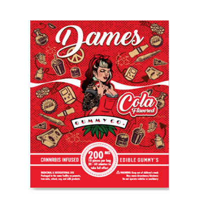 Dames Cola 200mg THC Dames Cola