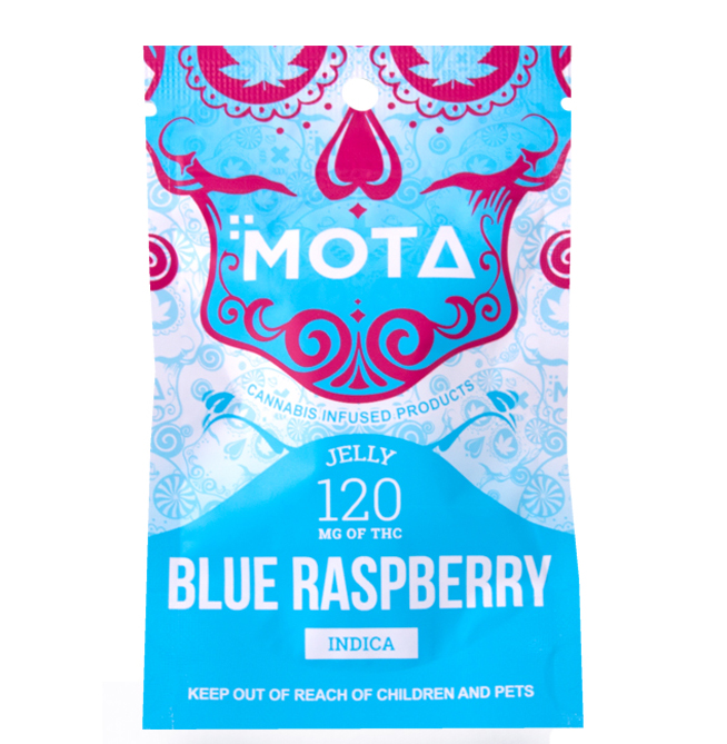 Mota Blue Raspeberry Indica jelly Mota Blue Raspeberry Indica jelly