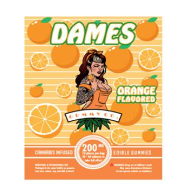 Dames Orange- 200mg THC Dames Orange- 200mg THC
